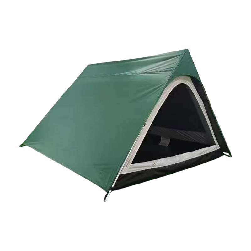 4 personers trekantet campingtelt i aluminiumslegering