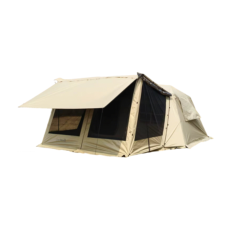 6–13 personers campingtelt i Ridge-stil med automatiske stenger